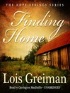 Cover image for Finding Home